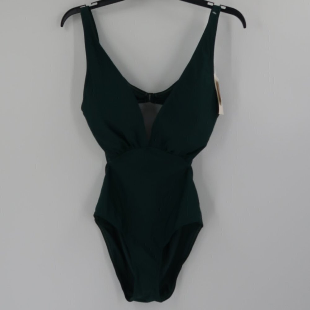 Envya Green One Piece Swimsuit Size Medium NWT